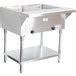 Advance Tabco SW E Two Pan Electric Hot Food Table With Undershelf Sealed Well V