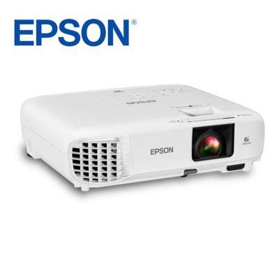 Proyector Epson PowerLite E20 3400 Lúmenes 1024x768 XGA EPSON