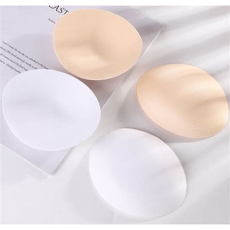 2cm Thick Push Up Nude Sponge Bra Inserts Pads For Swimsuit Bikini Yoga Chest Enhancers Women
