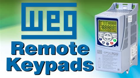 Remote Keypad Tutorial For The Weg Cfw Variable Frequency Drive