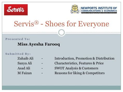 Servis - Shoes for everyone..