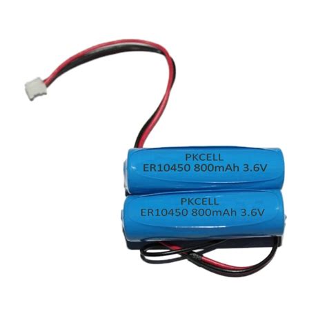 Li Socl2 Pkcell Lithium Battery 800mah 3 6v Er10450 Dry Aaa Battery