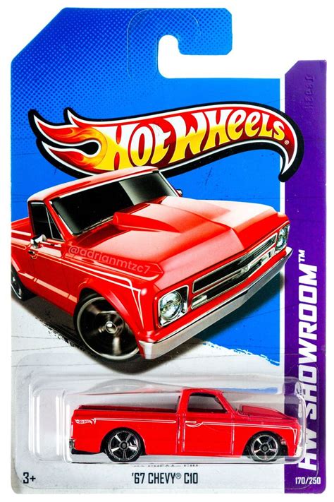 67 Chevy C10 Hot Wheels Hw Showroom 170 250 Mattel 474 05 Chevy C10 Hot Wheels Chevy
