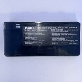 Cb060 Rca Battery Pack Camcorder