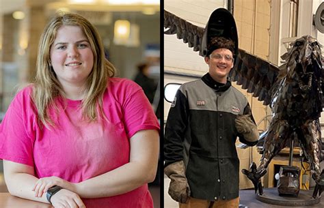 Two Receive Welding Technical Diplomas Prior to High School Graduation