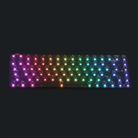 75RGB HOT SWAP PCB Per Key RGB Fit KBD75 V1 V2 V3 V3 1 Tofu84 D84 Case 1 75U Right Shift