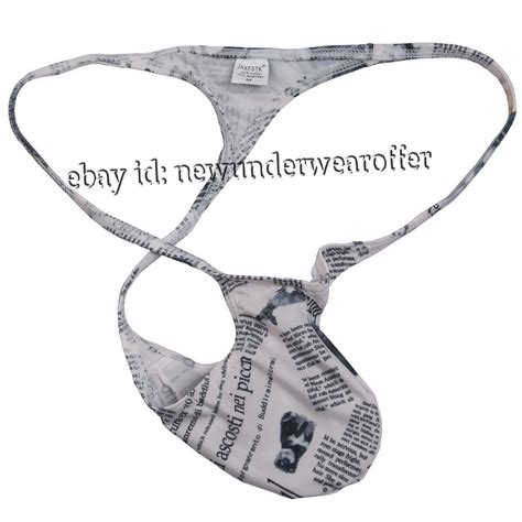 Men Micro Thong Bulge Pouch T Back Bikini Underwear G String Jockstrap Tangas EBay