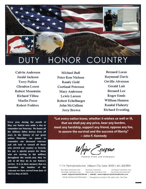 Local news sources explain the major erickson mason city ia role