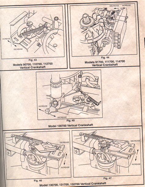 Diagram Linkage And Spring Replacement On A Briggs Stratto