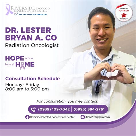 Riverside Bacolod... - Riverside Bacolod Cancer Care Center