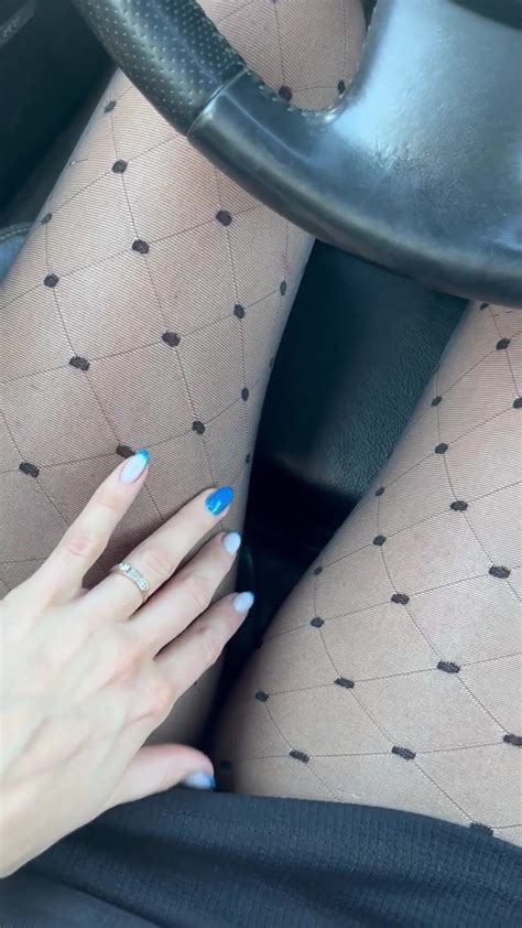 I Hope My Pussy Is Clearly Visible Under Black Pantyhose