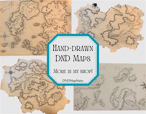 fantasy map  dungeons  dragons  edition dnd  hand drawn