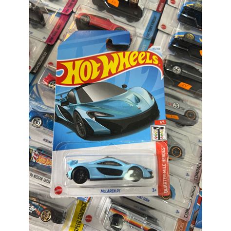 HOT WHEELS McLAREN P1 BLUE Shopee Malaysia