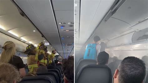 Spirit Airlines Flight Diverted After Battery Fire In Overhead Bin Cna