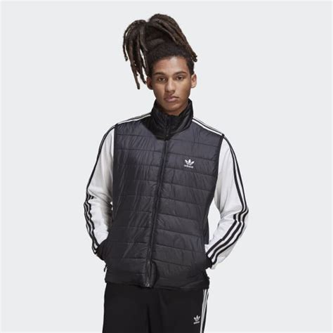 Adidas Padded Stand Collar Puffer Vest Black Free Delivery Adidas Uk