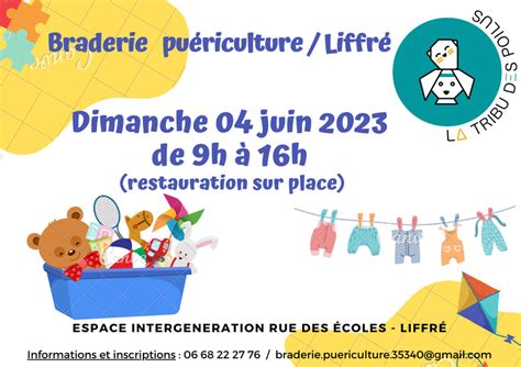 Braderie puericulture Liffré 35340 04 Juin 2023