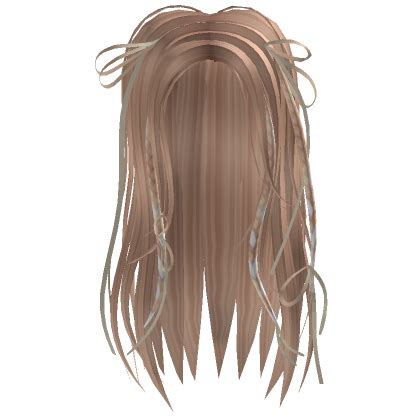 Blonde Tied Braids Long Hair Roblox