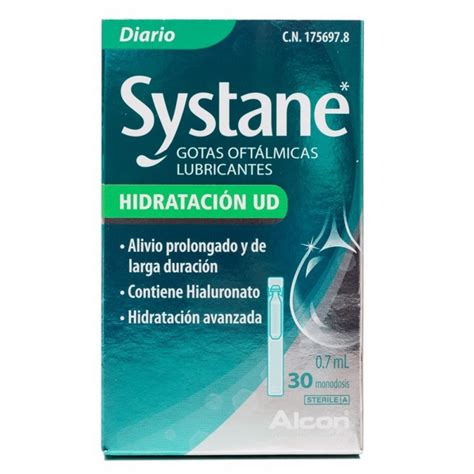 Systane Hidrataci N Ud Monodosis Gotas Oft Lmicas Lubricantes Ml