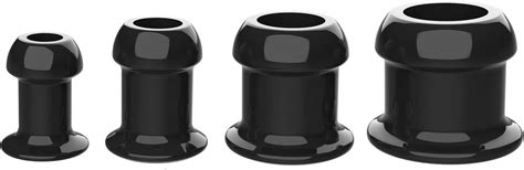 Amazon PCS Soft Silicone Hollow Anal Plug Set Peep Anal Expansion Wearing Anal Plug Kit