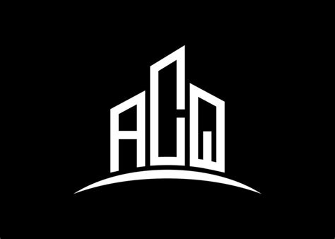 Premium Vector | Letter acq building vector monogram logo design ...