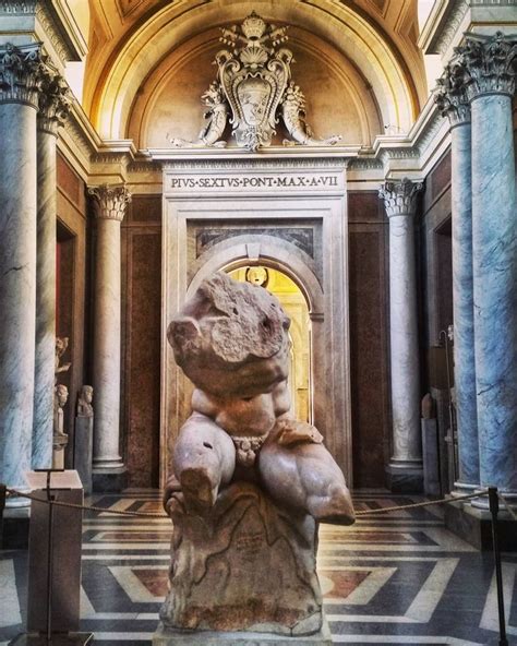 Have You Encountered The Belvedere Torso In The Vatican Museums This