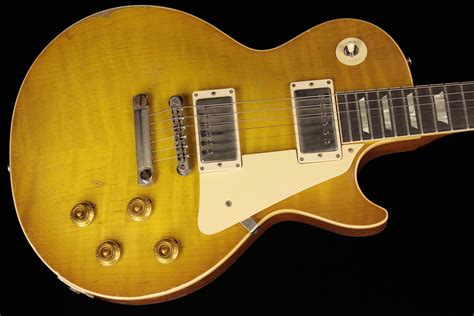 Gibson Custom Murphy Lab 1959 Les Paul Standard Reissue Ultra Heavy Aged Lemon Burst Sn 911635