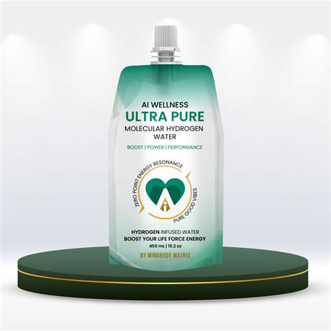 AI Wellness ULTRA PURE Molecular Hydrogen Water – Ai Wellness