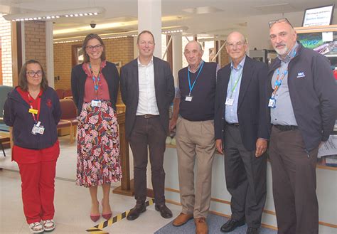 Nhs Royal Devon Mp Visits Tiverton Community Hospital