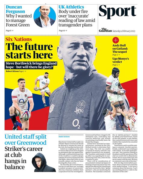 The Guardian Newspaper 04 February 2023 Back Issue