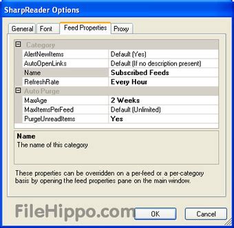 sharpreader   windows filehippocom