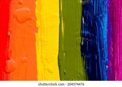 Gay Lgbt Rainbow Colors Flag Handmade Stock Vector Royalty Free Shutterstock