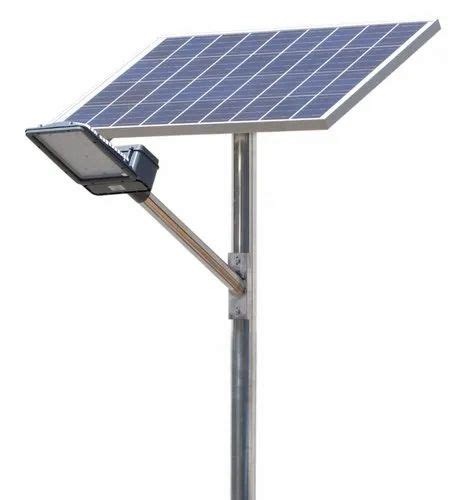 Savio Sun Energy Mild Steel Solar Led Street Light With Pole At Rs