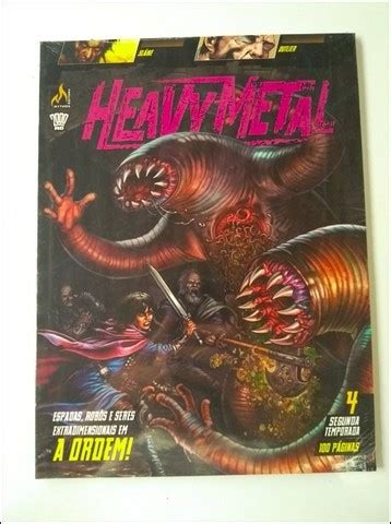 Revistas em Quadrinhos HQ Heavy Metal 2ª Temporada Episódios 1 4