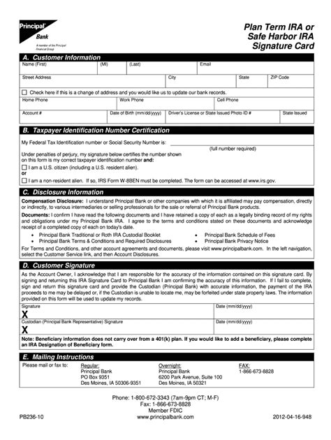 Principal Financial 401K Withdrawal