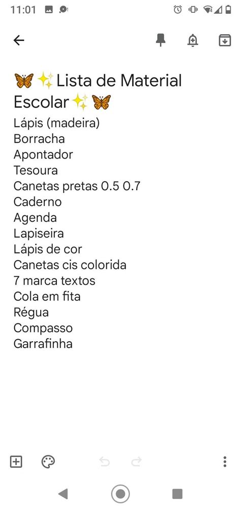 Lista De Material Escolar Ideias Para Escola Lista De Material