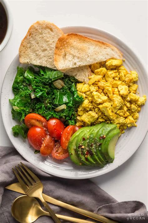 Easy Tofu Scramble Recipe | World of Vegan