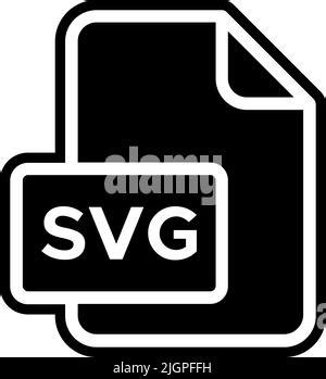 SVG File Type Icon Design Vector Stock Vector Image Art Alamy