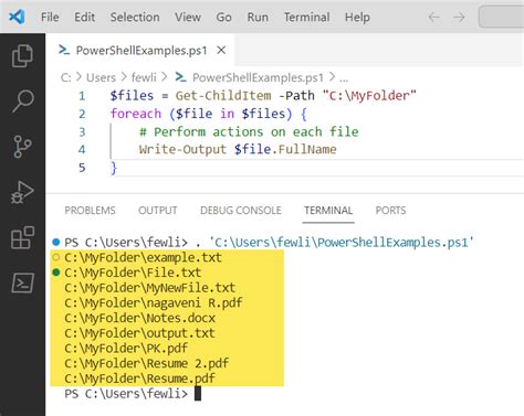 PowerShell Foreach File In Folder PowerShell FAQs