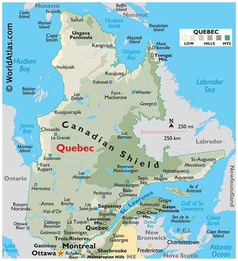 Quebec Maps & Facts - World Atlas
