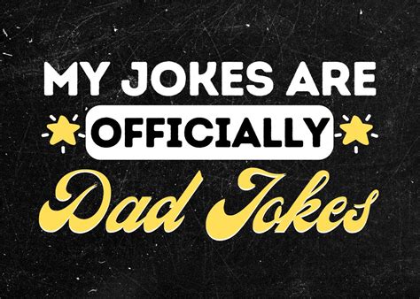 Officially Dad Jokes Poster By Teewyld Displate