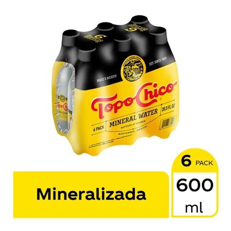 Agua Mineral Topo Chico Botellas De Ml C U Mercadojerezano