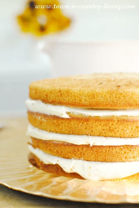 How To Make A Naked Cake Town Country Living