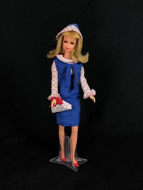 Lot Vintage Blonde Long Flip Bendable Leg Francie Wearing Concert In The Park Complete