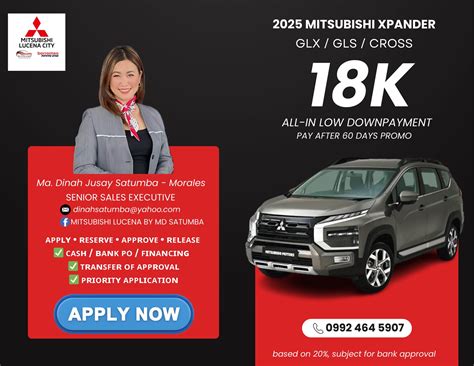 Mitsubishi - 𝟐𝟎𝟐𝟓 𝐌𝐈𝐓𝐒𝐔𝐁𝐈𝐒𝐇𝐈 𝐗𝐏𝐀𝐍𝐃𝐄𝐑 𝐟𝐨𝐫 𝐚𝐬 𝐥𝐨𝐰 𝐚𝐬 𝟏𝟖𝐊 𝐃𝐏! Don't miss
