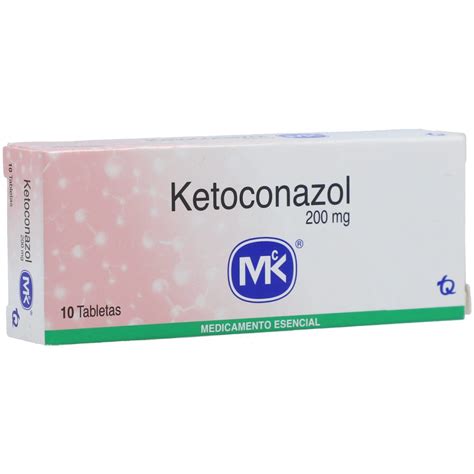 Ketoconazol 200 Mg 10 Tabletas Cruz Verde