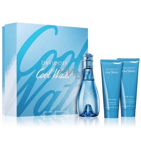 Davidoff Cool Water Edp Ml Piece Gift Set For Women Best Designer