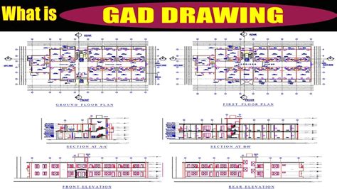 Gad Drawing Reading Difference Between Architectural And Structural