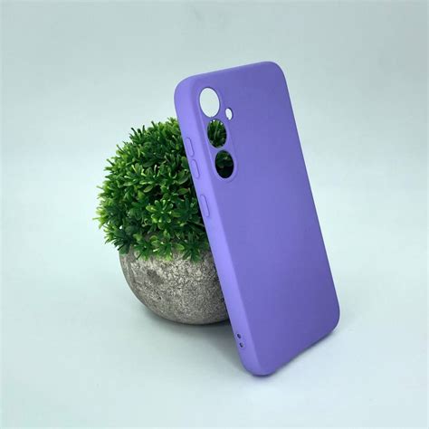 Samsung S23FE плотный силиконовый чехол с Soft-touch покрытием ...