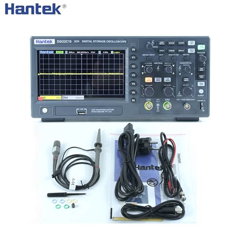 Hantek Digital Oscilloscope DSO2D10 DSO2D15 2 Channels 100mhz/150mhz ...