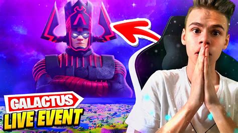 Jetzt Galactus Live Event Stream In Fortnite Alte Karte Kommt